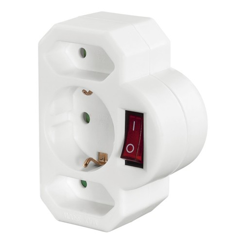 Hama 3fach steckdosenadapter - hama,