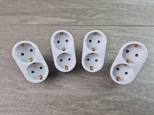 Schuko doppelstecker - x,