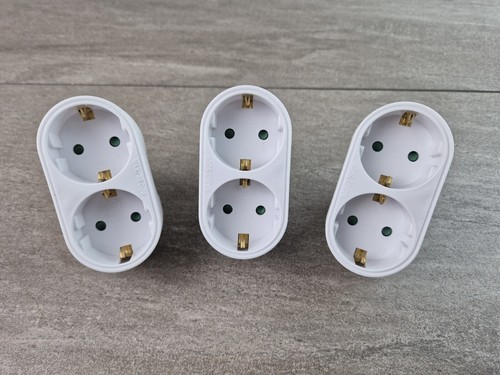 Schuko doppelstecker - 3, x