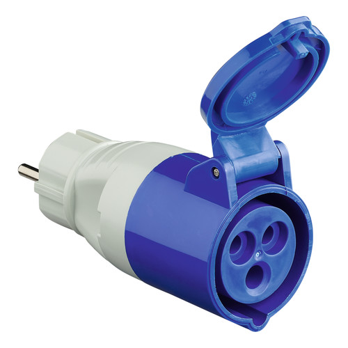 Adapterstecker schuko cee - schuko,
