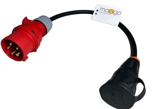 Adapter cee stecker polig - adapter, 5-polig