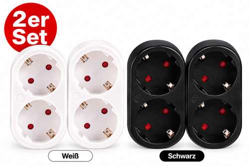 Doppelstecker - 2x,