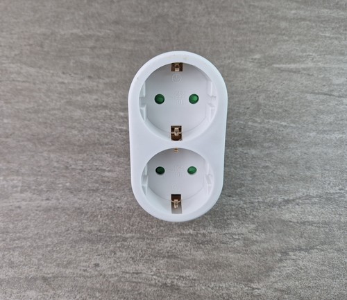 Schuko doppelstecker - schuko,