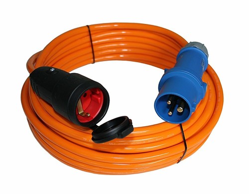 Adapterkabel cee stecker auf - cee,