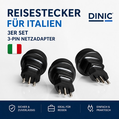 Dinic stück reiseadapter - dinic, 3