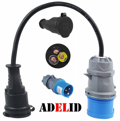 Cee adapter stecker 16a - ,