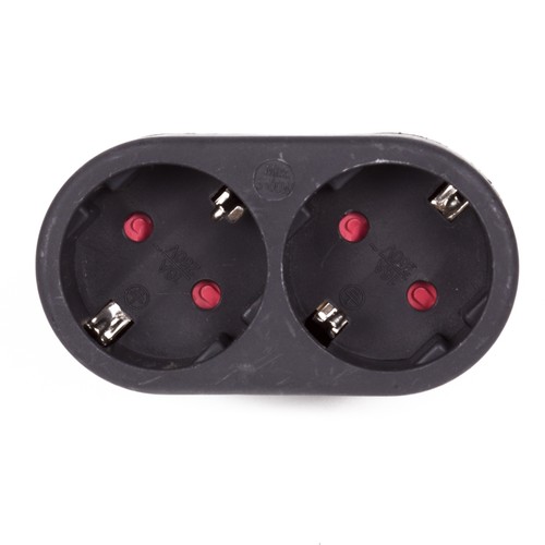 Schuko doppelstecker - schuko,