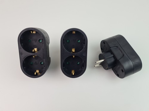 Schuko doppelstecker 2 - 3,